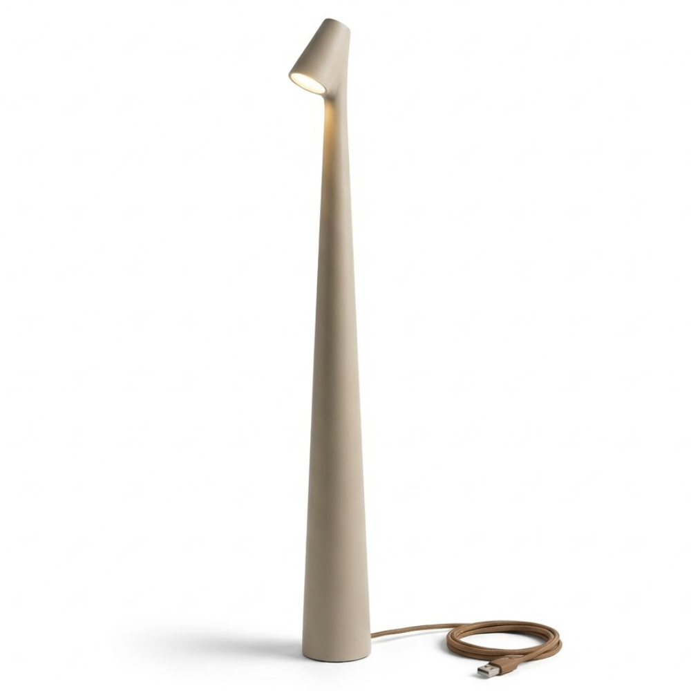 Tall LED Desk Lamp – Slim Adjustable Table Light, Modern Minimalist Design