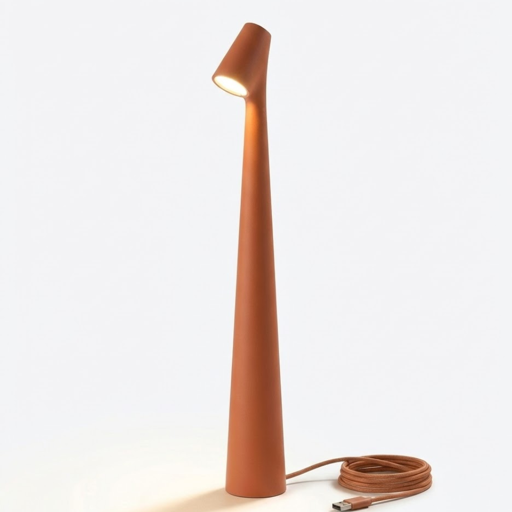 Tall LED Desk Lamp – Slim Adjustable Table Light, Modern Minimalist Design